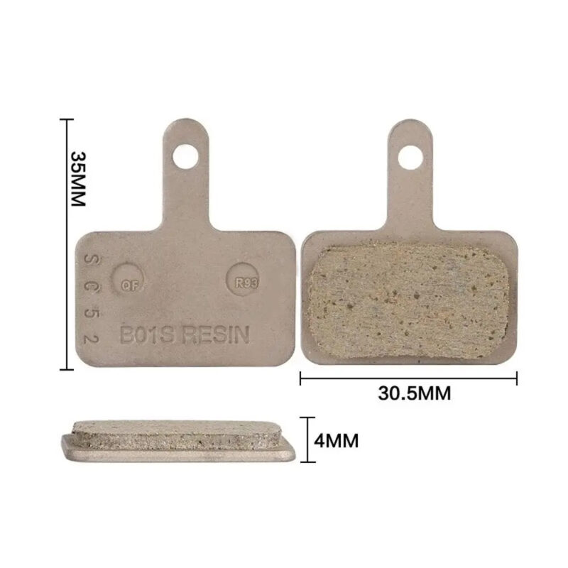⁦רפידות בלם דיסק הידראוליות Shimano B01S⁩ – תמונה ⁦3⁩